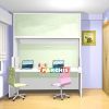 Cama Abatible con Escritorio Recas